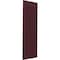 Ekena Millwork 15W x 82H Americraft Two Equal Louver Exterior Real Wood Shutters, Wine Red, PR RW101LV15X82WRH - alternate 2